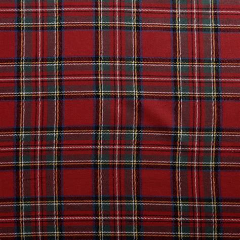 plaid flannel material by the yard